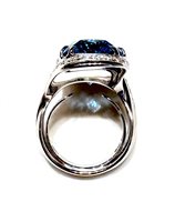Anneau Silvia Kelly Femme Grandi gemme pregiate in Or blanc Acquamarina 16.99 Ct REF. 1-352350 - REF. 1-352350